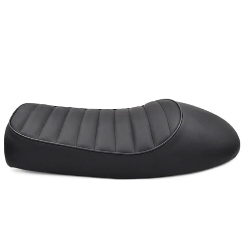 Selle café racer vintage avec bosse pour balades rétro et rassemblements de motos custom
