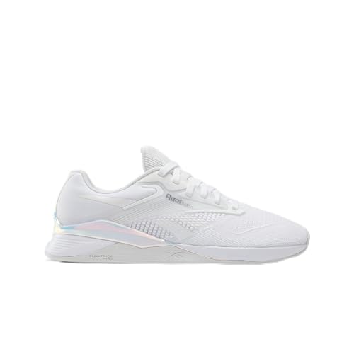 Reebok Nano X4, Zapatillas Mujer, Ftwwht Clgry1 Silvmt, 40 EU