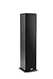 Polk T50 150 Watt Home Theater Floor Standing Tower Speaker (Single) - Premium Sound at a Great Value | Dolby and DTS Surround (Renewed)