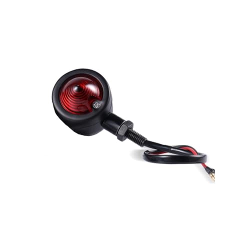 Luces de freno traseras para evitar alcances en moto e intermitentes universales de 12V
