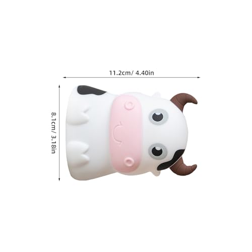 Lámpara de Mesa Infantil de Silicona DOITOOL Forma Vaca miniatura 2