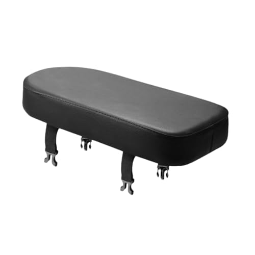 Colaxi Bicycle Rear Seat Cushion PU Leather Cushion Elastic Abrasion-Resistant Bike Rear Saddle Bike Rear Seat for Road Bikes Travel, Large