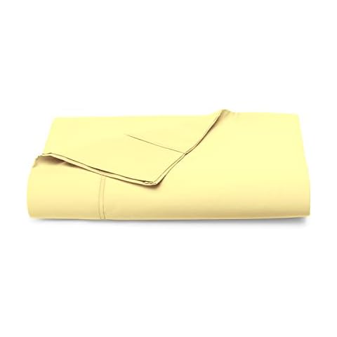 Pizuna Mildes Gelb Bettlaken 180x280cm Baumwolle Cover