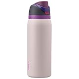 Owala FreeSip Insulated Stainless Steel Water Bottle with Straw for Sports, Travel, and School BPA-Free Sports Water Bottle, 32 oz, Dreamy Field