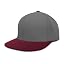 Graphite/Maroon