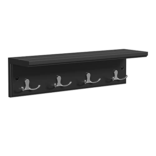 SONGMICS Wandgarderobe mit Ablage, Flurgarderobe, Garderobe für Wand,...