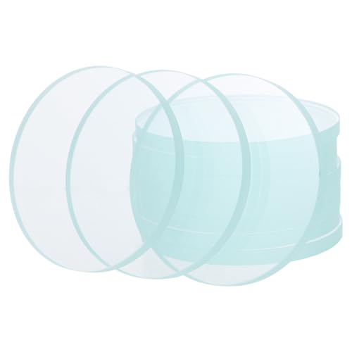 Verre pour manomètre de bateau et moto rond 65x5 mm résistant aux chocs thermiques