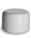 White Plastic Jar with Dome Lid 1/2 Oz (12 Per Bag)