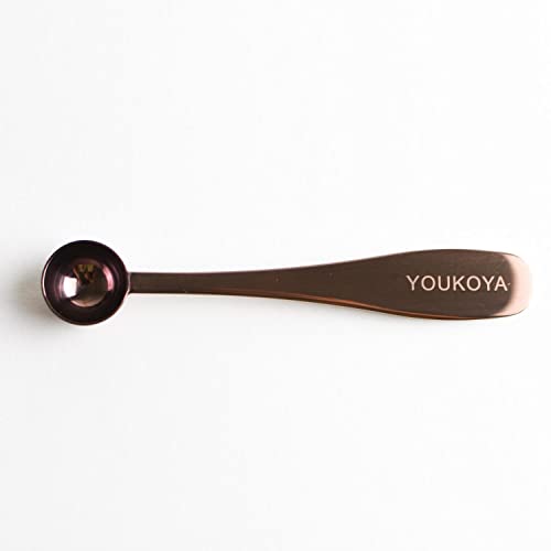 Youkoya Cuillère doseuse pour matcha 1 portion - Cuillère à matcha 1 g - Cuillère doseuse matcha - Cuillère à matcha Cover