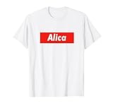 Nombre Alica Personalizado Lindo Camiseta