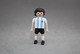 Caja Kraft Click playmobil customizado Maradona seleccion argentina futbol