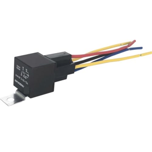 Relé 12V de 40A JD1912 con aislamiento térmico superior para circuitos mecánicos duraderos