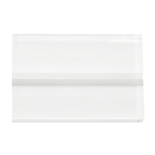 Marque-place en acrylique transparent haut de gamme pour table de réception
