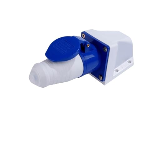 Conector industrial 32A de superficie 3 pines y base estanca 2