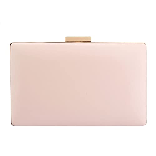 Sac à main élégant floral, pochette de soirée rose taille unique