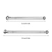 8PCS Aluminum Alloy Link Rod, Metal Full Link Rod Tie Lever Set Compatible with MN86 Series Model RC Car(Silver)