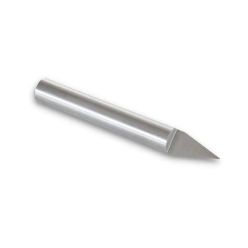 Routybits - 30 Degree - V Bit Engraver - 1/4 Inch Shank, Solid Carbide, Engraving, Cnc Router Bits #TOP6