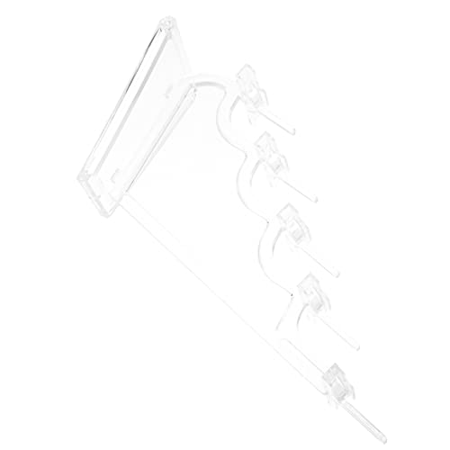 Cabilock Acrylic Sunglasses Rack Detachable Clear Eyeglasses Display Stand Multi Glasses Organizer for Home and Retail Use and Design