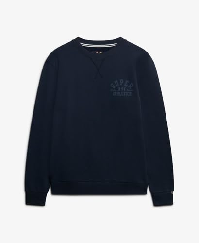 Sweatshirt Crew Superdry Athletic Ess Mixte en molleton Premium