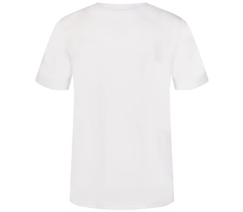 Image of Messi Boys' Lifestyle Short Sleeve Top, Loose-Fit Shirt with Logo, Comfortable, All-Day Wear