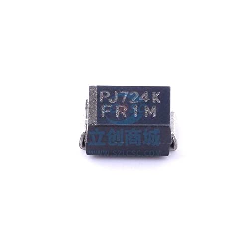 20 PCS Fast Recovery/Ultra Fast Recovery Diode 1kV 1A 500ns SMB FR1M_R1_00001