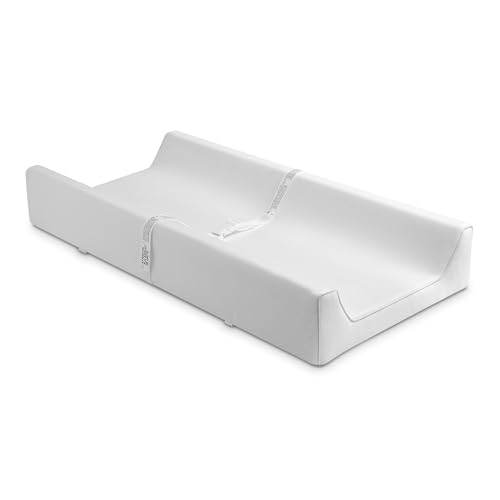 Bellini Premium Contour Changing Pad with Removable Washable Knit Cover, Waterproof, Made with Sustainable Materials, JPMA-Certified, White