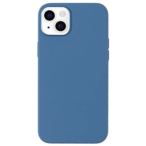 Coque en TPU Souple en Silicone pour iPhone 13 Pro Max Protection Arrière Fine Antichoc Bleue
