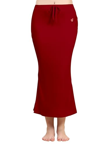 TRENDMALLS Spandex Saree Shapewear Petticoat for Women, Cotton Blended, Skirts for Women, Shape wear Dress