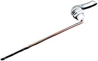 Dependable Universal Toilet Tank Flush Lever, Chrome Finish Toilet Handle Fits Most Toilets