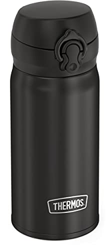 THERMOS 12oz Stainless Steel Direct Drink Bottle, Black