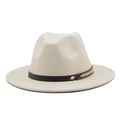 Chapeau de Jazz Fedora élégant pour fête et mariage en plein air