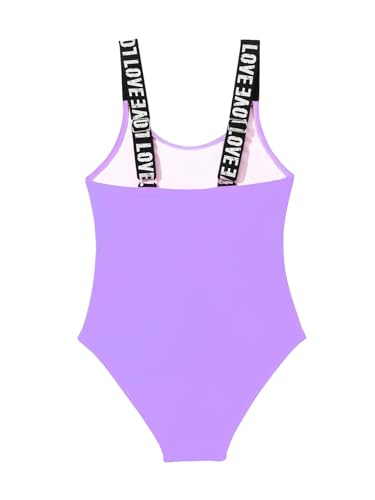 Image of Girl's One Piece Swimsuit | Adjustable Shoulder Straps