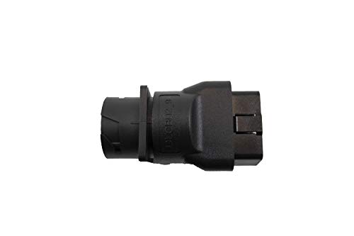 Diesel Laptops 9-Pin to Standard OBDII Converter Adapter for Truck Diagnostic Tools