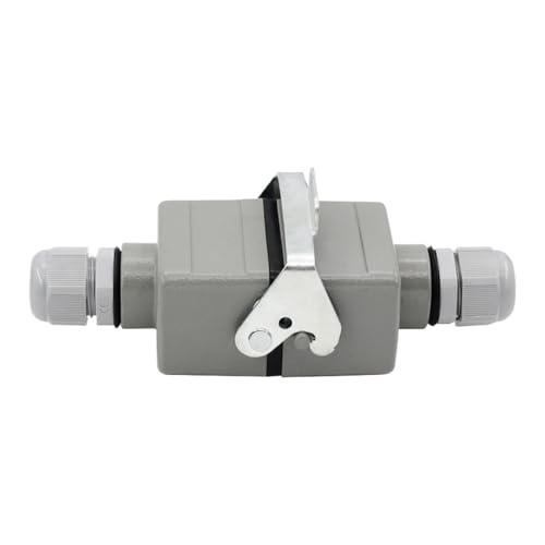 Connecteur rectangulaire robuste HE-06 étanche 16A pour liaisons électriques haute sécurité