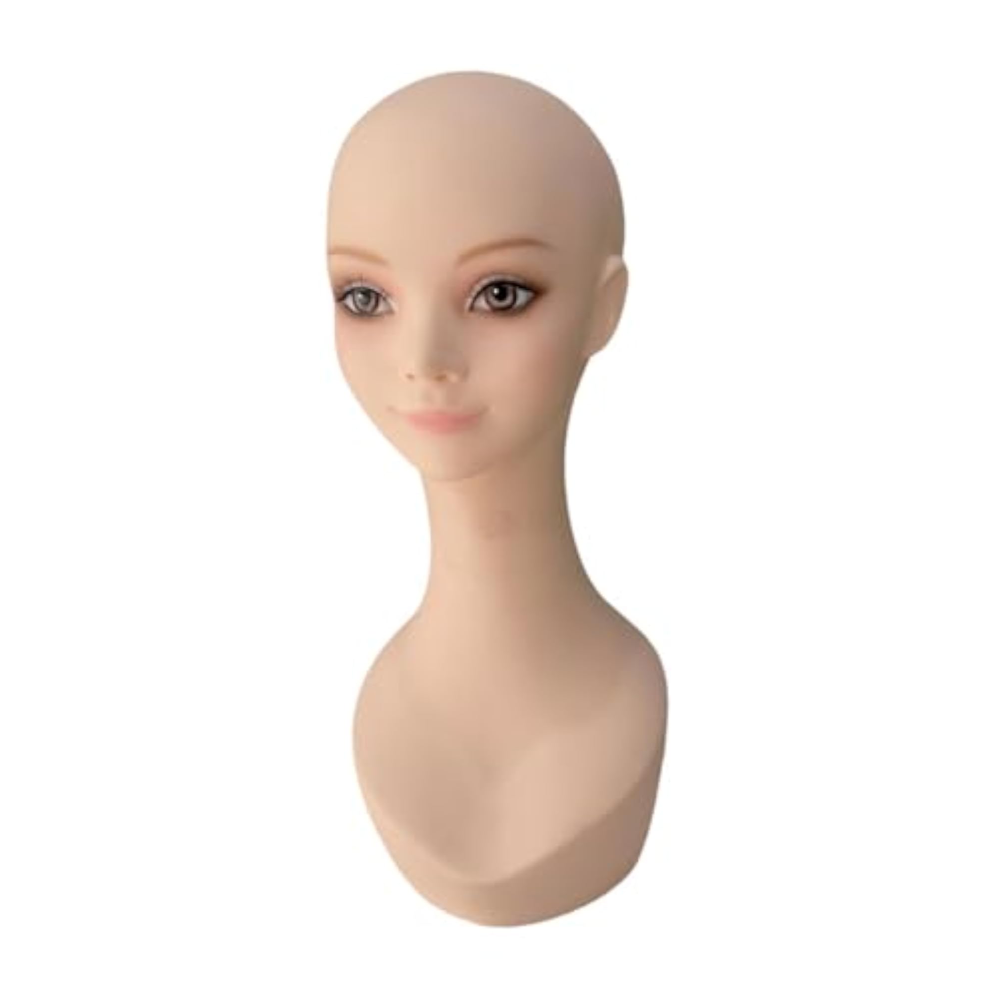 Bald Mannequin Head for Wig Display