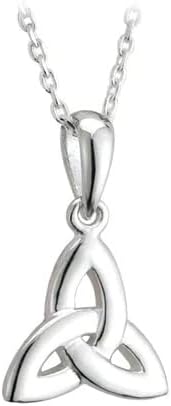 Biddy MurphySolvar Womens Celtic Knot Friendship Necklace, Women's Necklaces, Sterling Silver Made in Ireland