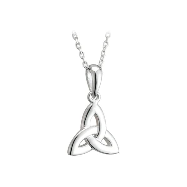 Biddy MurphySolvar Womens Celtic Knot Friendship Necklace, Women's Necklaces, Sterling Silver Made in Ireland