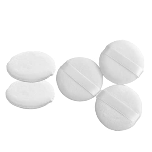 PACKOVE 5Pcs Fluffy Makeup for Soft Powder for Face Makeup Convenient and Portable Applicators for Loose and Setting Powder Skin Friendly and Easy to Clean