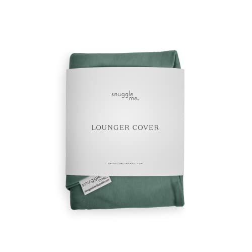Image of Snuggle Me Organic Infant Lounger Cover | 100% Organic Cotton | Machine Washable | Moss