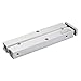 Baomain TN10x100 Double Rod Pneumatic Air Cylinder,0.39 inch(10 mm),Stroke 3.93 inch(100 mm), Double-Acting,Aluminum Body for Industrial Automation