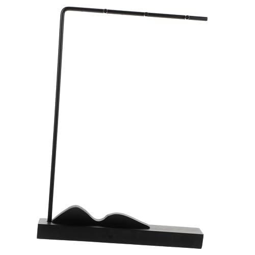 Porte-pinceaux chinois en fer MUELODSIC avec structure stable pour bureau