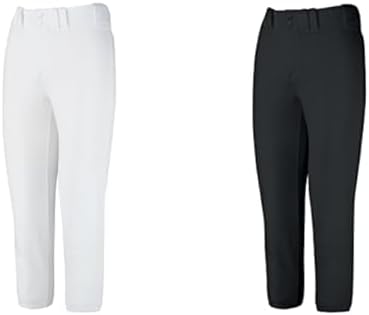 Mizuno Womens Select Low Rise Belted Pant S White, White, Small US Womens Select Low Rise Belted Pant S Black, Black, Small US