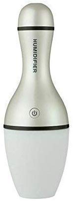 Raptas (Special 15 Year Warranty) Bowling Bottle Shape USB humidifier Electric ultrasonic Cool Mist humdifier led Light lamp