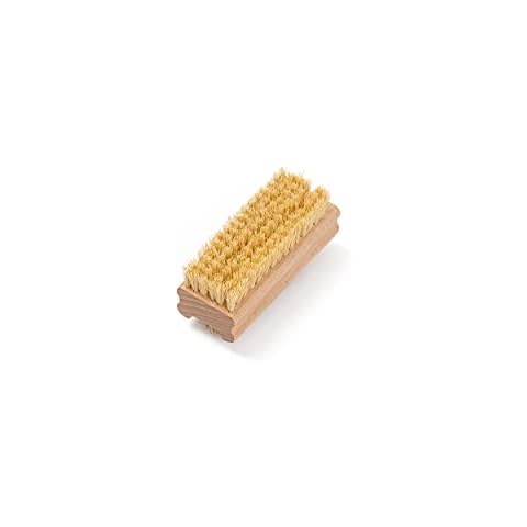 Eco Bath Natural Sisal Nail Brush, Nail Brushes for Cleaning Nails, Eco Friendly and Hard Bristle Nail Scrubbing Brush, Cleaning Nails With Hard Sisal Cover