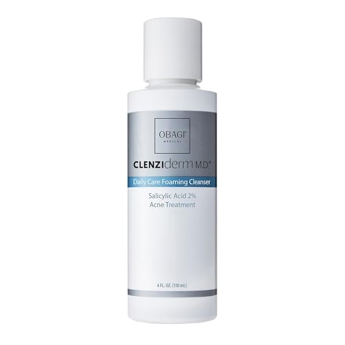 Obagi Medical Obagi CLENZIderm M.D. Daily Care Foaming Acne Cleanser – Acne Treatment with 2% Salicylic Acid (BHA)