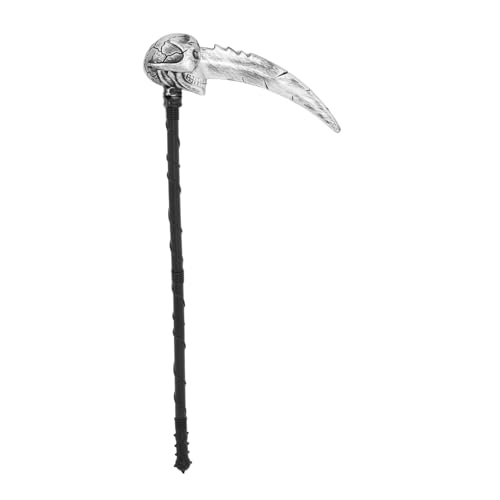 TENDYCOCO Faucille d'halloween Costume De Fantôme Effrayant Faux Accessoire De Costume Cotillons d'halloween Squelette Habillage Faux Faux Effrayant Jouet d'halloween Faux Personnel Faux