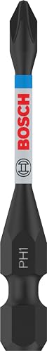 Bosch 2x Punta Pro Phillips Impact 125 X 50 Mm, Professional Accesorios Atornillador, Atornillador