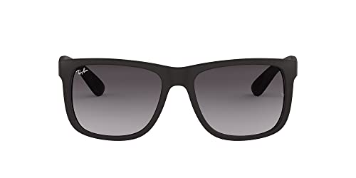 Ray-Ban Unisex - Erwachsene Justin Sonnenbrille, Schwarz (601/8g), 54 EU