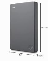 Seagate Basic external portable Drive 1TB tragbare externe Festplatte, 2.5 Zoll, USB 3.0, Modellnr.: STJL1000400 – Ansicht 2