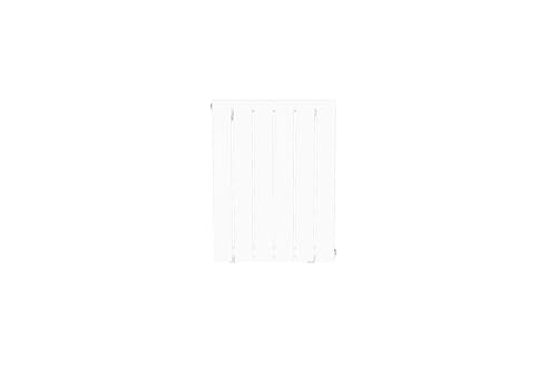 Radiateur horizontal en acier blanc NYTIA pour optimiser le salon ou le bureau